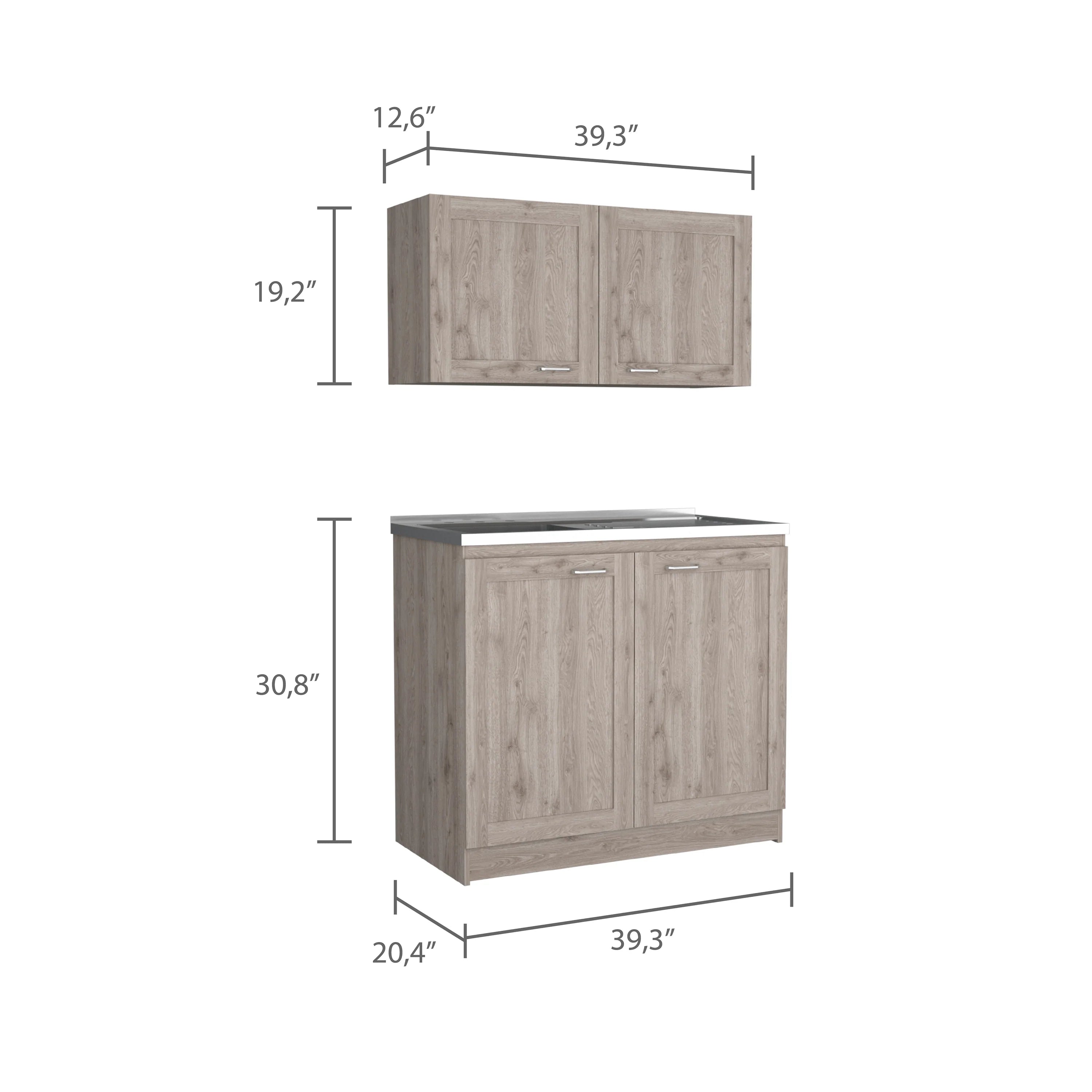 Boahaus Montauban Cabinet Set