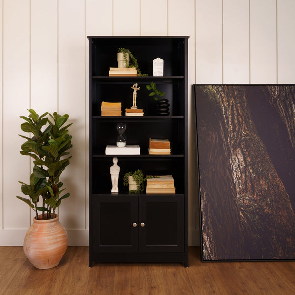 Boahaus Arboga Modern Door Bookcase