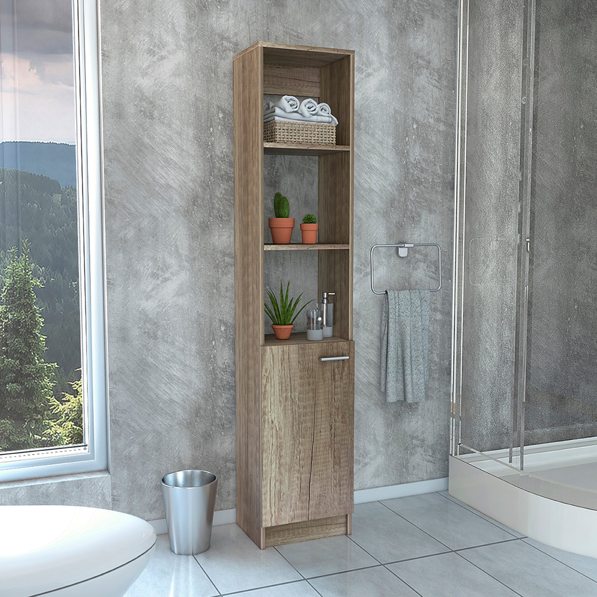 Boahaus Nelson Linen Cabinet