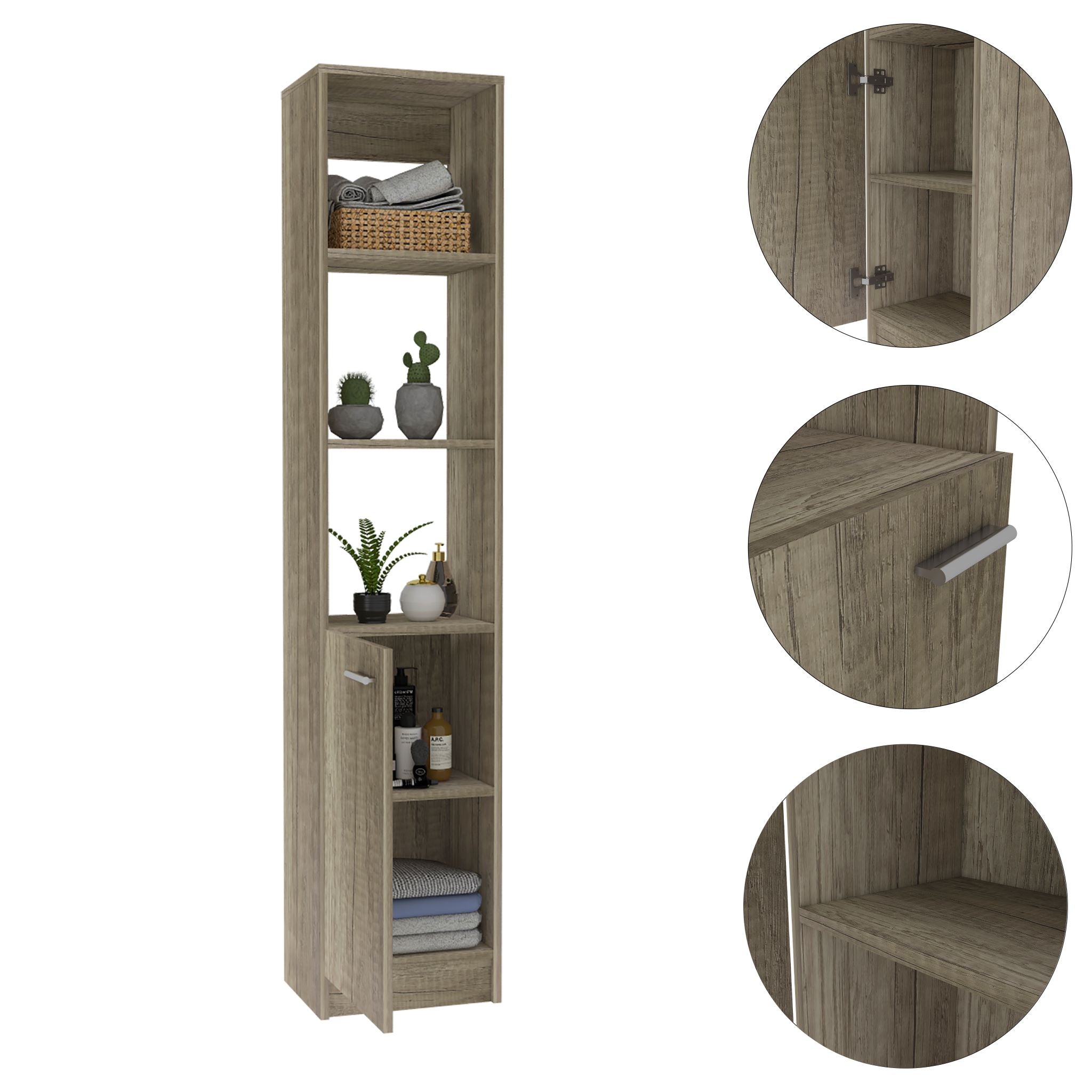 Boahaus Nelson Linen Cabinet
