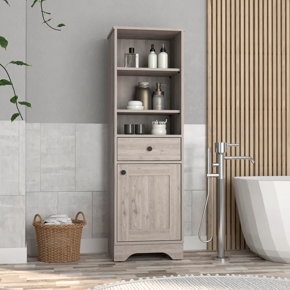 Boahaus Dauphin Tall Linen Cabinet