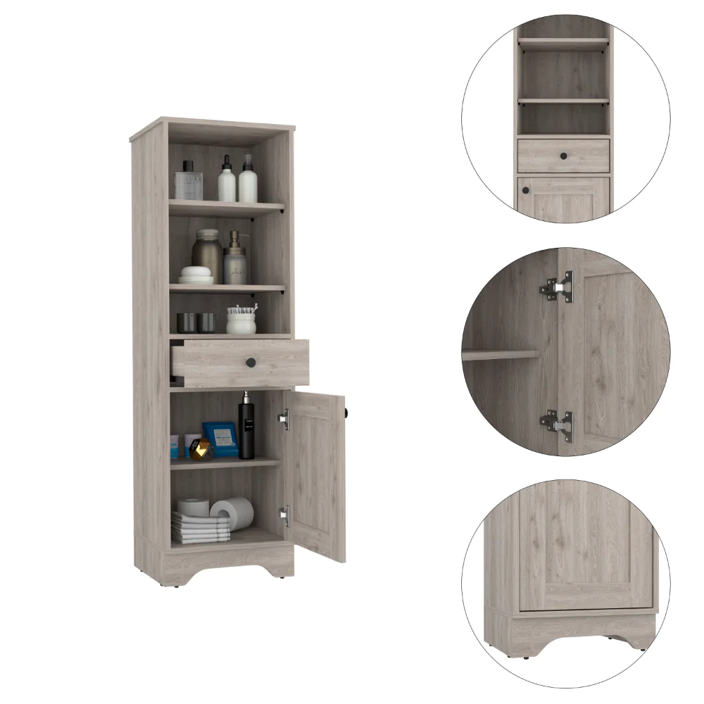 Boahaus Dauphin Tall Linen Cabinet