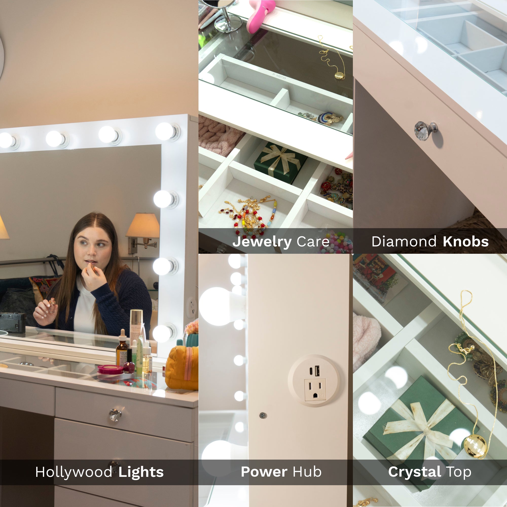 Zoey Makeup Vanity