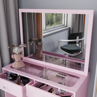 Boahaus Sienna Dressing Table with Mirror