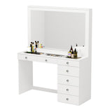 Jane Dressing Table (Glass Top)